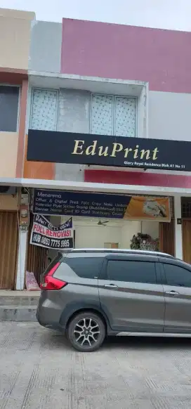 Tiban baru dekat sekolahan dan ruko depan & blkg dikelilingi perumahan