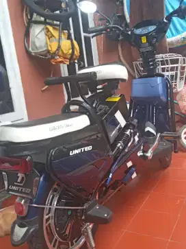 Sepeda Listrik United, 3jt nett.
