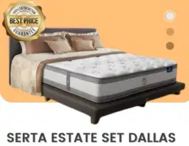 Springbed Serta Estate Set Dallas Cash Dan Kredit