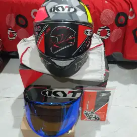 KYT NFR ALIEX ESPARGARO SUPPORT IC DOUBLE VISOR SIZE L