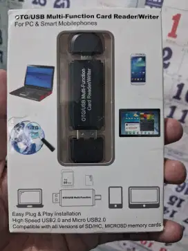 Otg card reader writer