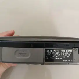 Walkman Sony kaset recorder WM GX 322 preloved