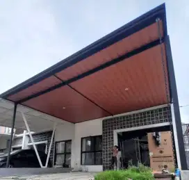 Kanopi atap minimalis