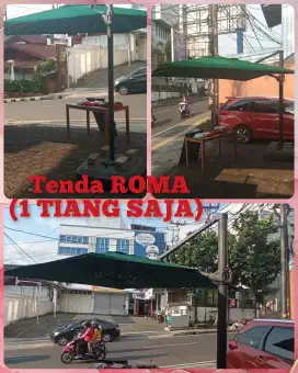 Tenda 1 tiang saja UMBRELLA ROMA