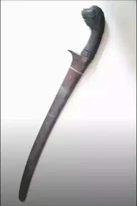 Golok Panjang Sepuh Tua Handle Tumang
