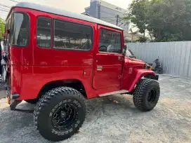 Toyota hardtop diesel BJ40 th 1983 mesin asli 3B baru restorasi