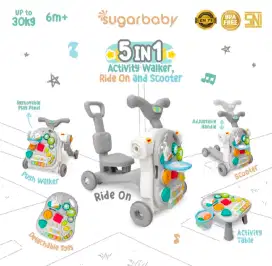 Baby Walker SUGAR BABY 5 in 1