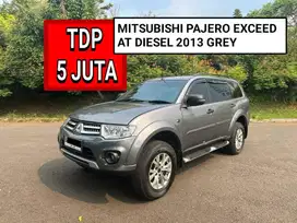 MITSUBISHI PAJERO EXCEED AT 2013 GREY PROMO MURAH DP MINIM 5 JUTA