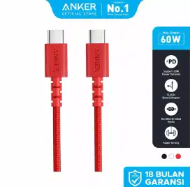 Kabel Type C ANKER ( 15x Lebih Awet )