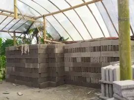 Batako dan paving pres mesin kualitas joosss