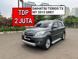 DAIHATSU TERIOS TX MT 2013 ABU2 PROMO MURAH DP MINIM 2 JUTA