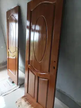 Pintu + politur ukuran lebar 80cm x tinggi 200cm