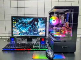 Pc gaming editing i7 3770-Ram 16gb-Ssd 256Gb Fullset tinggal colok