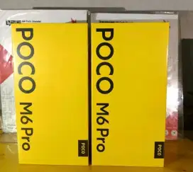 Murah new Poco M6 pro 8/256 resmi, bs kredit/bs TT