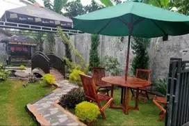 Meja Tenda Payung + Kursi  Resto