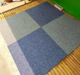Buat lantai Karpet tile buat segala ruangan cocok dan bagus