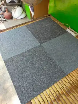 Buat lantai Karpet tile buat segala ruangan cocok dan bagus