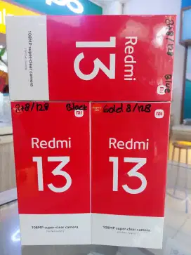 READY XIAOMI REDMI 13 8+8/128 FREE SOFCASE ANTI GORES