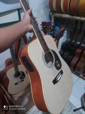 Gitar akustik elektrik cort