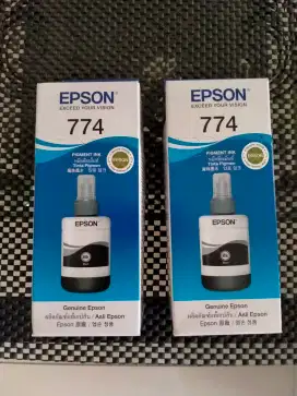 Tinta Epson 774. Baru. Original. Tembus scan barcode resmi epson