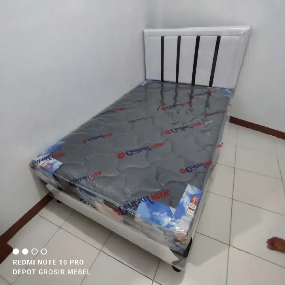 PAKET DIPAN + KASUR BUSA CENTRAL TEBEL 20 CM