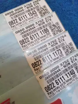 Nomer cantik simpati Telkomsel