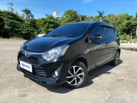 Pajak Panjang Toyota Agya 1.2 G Bensin-MT 2018 Hitam LRA