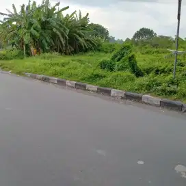 Jual tanah pinggir jalan raya