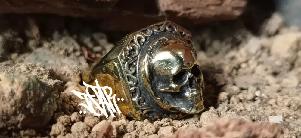 Cincin tengkorak Tsar Jewelry Official
