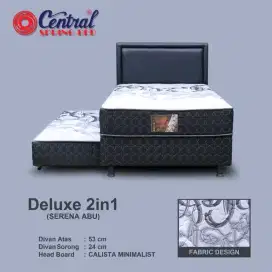 Bed Sorong Central ukuran 120 x 200 cm