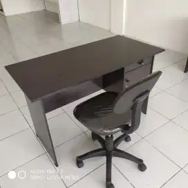 PAKET .MEJA KANTOR + KURSI PUTAR