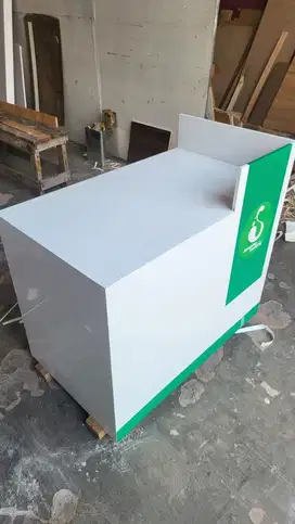 Meja kasir Laundry | 120x60x100cm