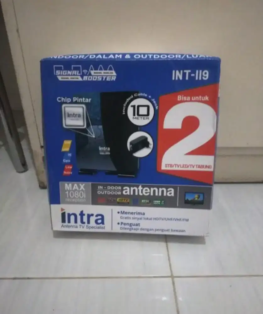Antena digital intra indoor outdoor