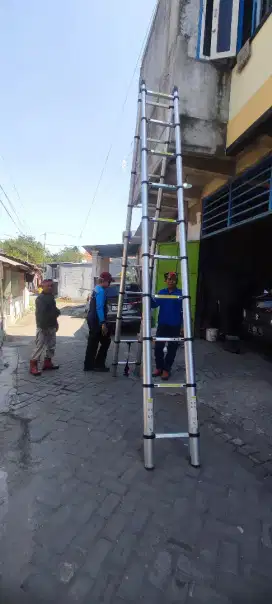 Tangga teleskopik kualitas terbaikbisa COd