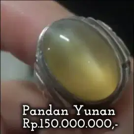 BATU PANDAN YUNAN SUDAH LANGKA