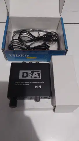 DAC Digital to Analog Audio HiFi Converter dari Toslink dan Coaxial