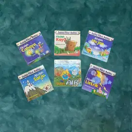 Buku Sains Fiksi Balita Paket 6 Buku, Buku Cerita Anak, Buku Anak Mura
