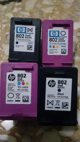 Di cari cartridge hp bekas 802 yang belum di refil