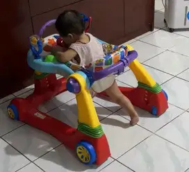 Baby Walker Babyelle 2in1 push Walker Alat bantu belajar jalan