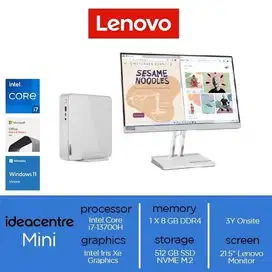 Lenovo IdeaCentre Mini 01IRH8 Core i7-13620H 8GB 512GB W11 OHS - No Mo