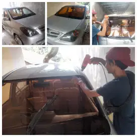 pasang dan ganti kaca film mobil