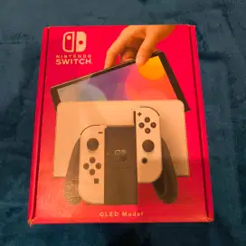 Nintendo Switch OLED Paket Lengkap terawat