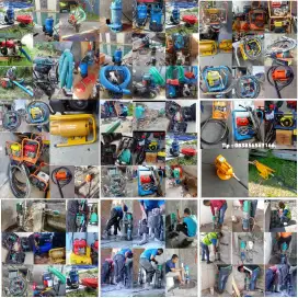 sewa. Jack hammer/dril. Alkon. Vibrator. Coring. Stamper. Genset. Blow