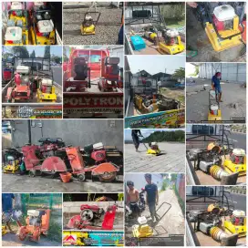 sewa. Jack hammer/dril. Stamper. Blower. Genset. Coeing. Alkon. Vakum