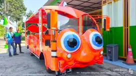 mobil odong odong model karakter kartun kereta wisata sepur mini