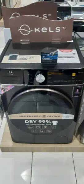 MESIN CUCI KELS FRONT LOADING 10KG B HOME CREDIT KREDIVO INDODANA AEON
