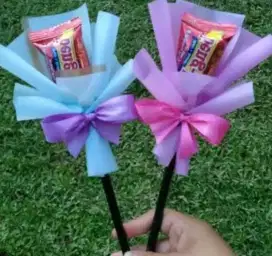 Buket Snack Mini (ulang tahun & utk anak2)