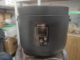 Sekai Rice Cooker Digital Low Carbo Penanak Nasi Magic Com Jar