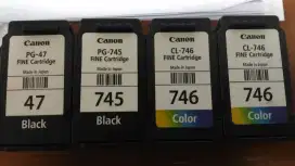 Di cari cartridge Canon 745/746 bekas