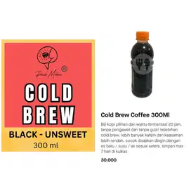 Cold Brew Coffee Penuh Makna